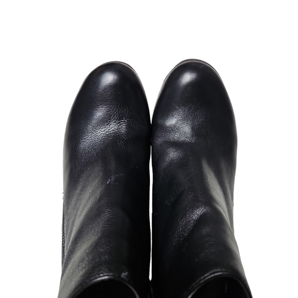 Kenneth Cole Reaction Might Free Me Black Ankle Boots Sz 9 - Picture 6 of 12